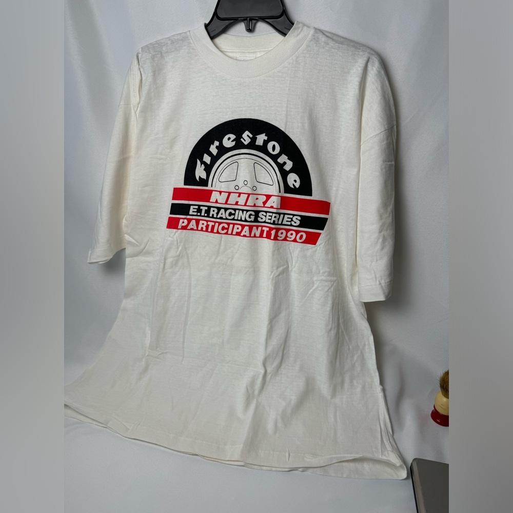 Firestone NHRA 1990 single stitch shirt size large men’s